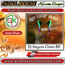 Ogo Tomar Akash Duti Chokhe | Chill Mix - Dj Sayem Chain BD | Bangla karaoke